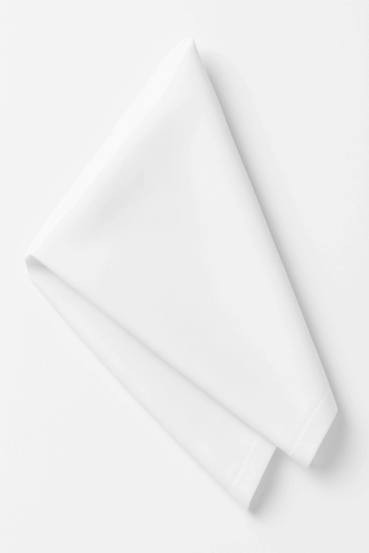 WHITE NAPKINS