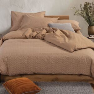 COTTON QUILT COVER - SUSPEN BEIGE