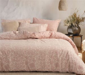 FLANNEL BEDSHEET SET ISSUAL PINK
