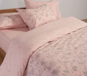 COTTON BEDSHEET SET CARENA PINK