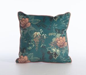 CUSHION - OPTASIA TEAL 45x45
