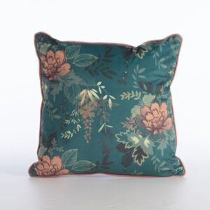 CUSHION - OPTASIA TEAL 45x45