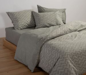 FLANNEL BEDSHEET SET OTRANDO GREEN