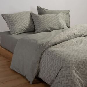 FLANNEL QUILT COVER SET - OTRANDO GREEN