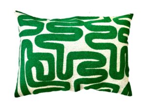 CUSHION NOIS Green 70x50cm