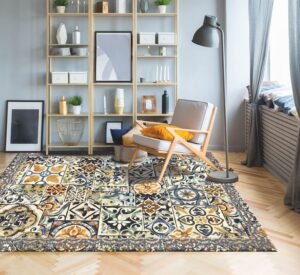 Carpet - "DERUTA TILES" - 74x140cm