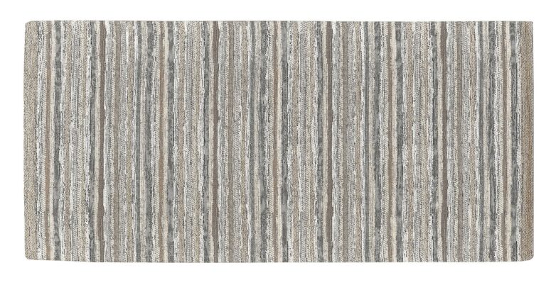 Carpet - "LAOS"- Beige Stripes - 55x240cm