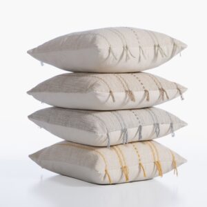 Bleeze decorative cushion with a textured jacquard design, perfect for adding comfort and style to sofas, armchairs, and beds.