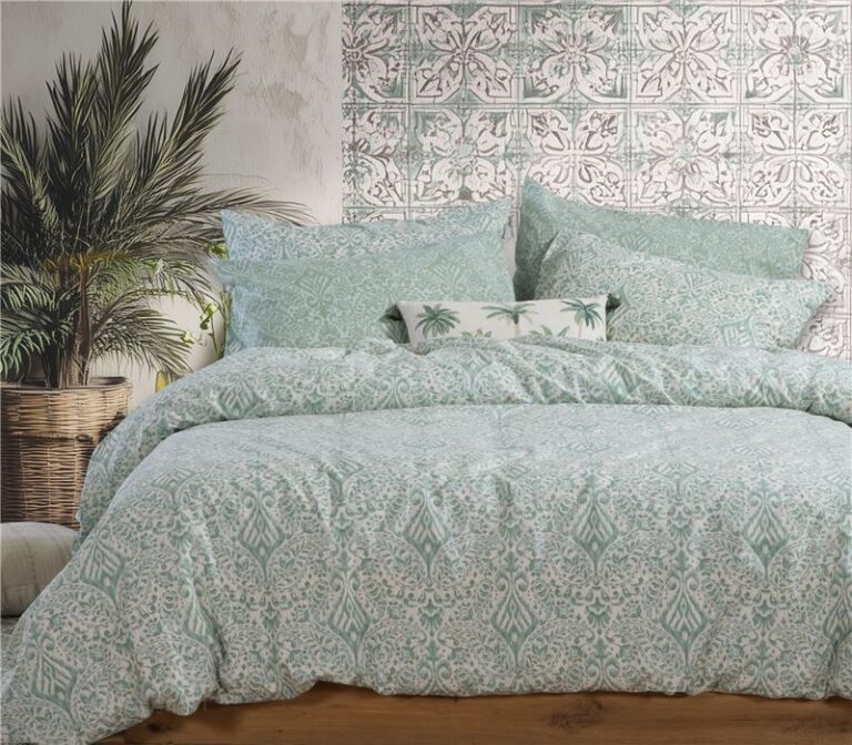 Jetrix cotton bedsheet set from the Smart Line Collection with a modern patterned design.